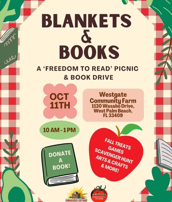 Blankets and Books, Picnic and Book Drive